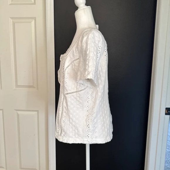 Anthropologie Aurora Eyelet Top ett:twa
size XL - Picture 8 of 12